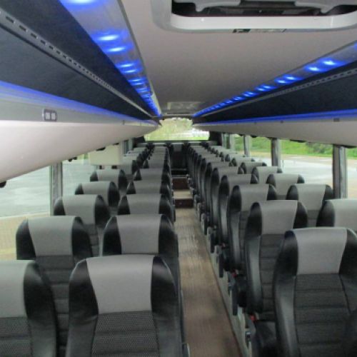 Interior de autobús adaptado